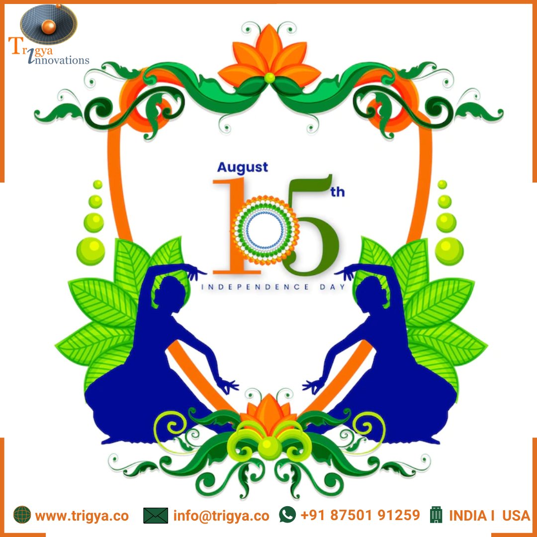 trigya_innovate's tweet image. As our flag flies free in the wind today, please take a moment to savor truly what freedom is; and at what cost it came. Trigya Innovations family wishes you all a very Happy Independence Day.  #IndependenceDay #HarGarTiranga #IndiaAt75