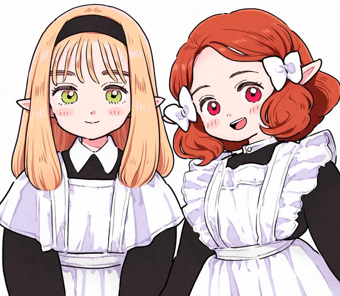 エルフちゃん達の色のイメージってこんな感じです