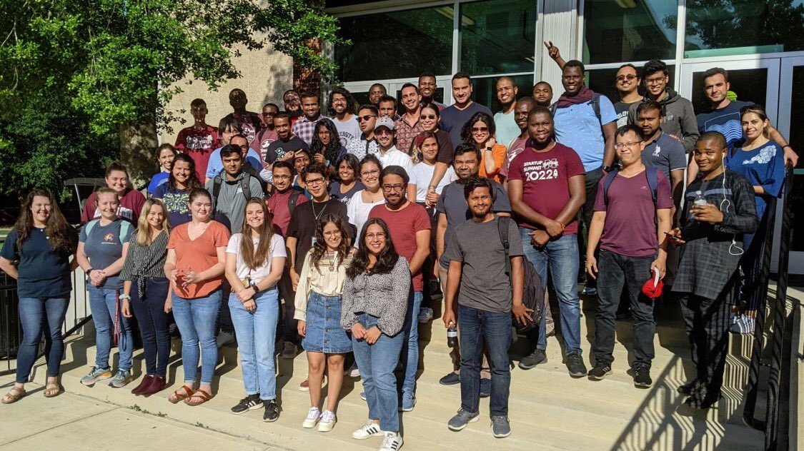 CGSA_MSState's tweet image. “Education is the passport to the future, for tomorrow belongs to those who prepare for it today” 
Congratulations to our newly join chemistry graduate students 🎉🎈🎊 #msuchemistry #grad