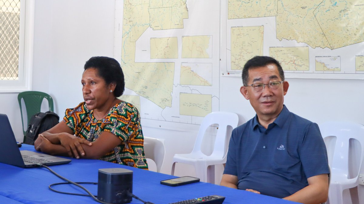 STREITpng's tweet photo. Fostering cooperation and partnership with science institutes in #PapuaNewGuinea 

@EUinPNG🇪🇺-funded @STREITpng🇺🇳 meets with @uniofgka's Sepik Campus to strengthen cooperation &amp; partnership for enhanced support to farming communities in Sepik. More👉 https://t.co/b2OON8UJIh https://t.co/BaSkjY4fYr