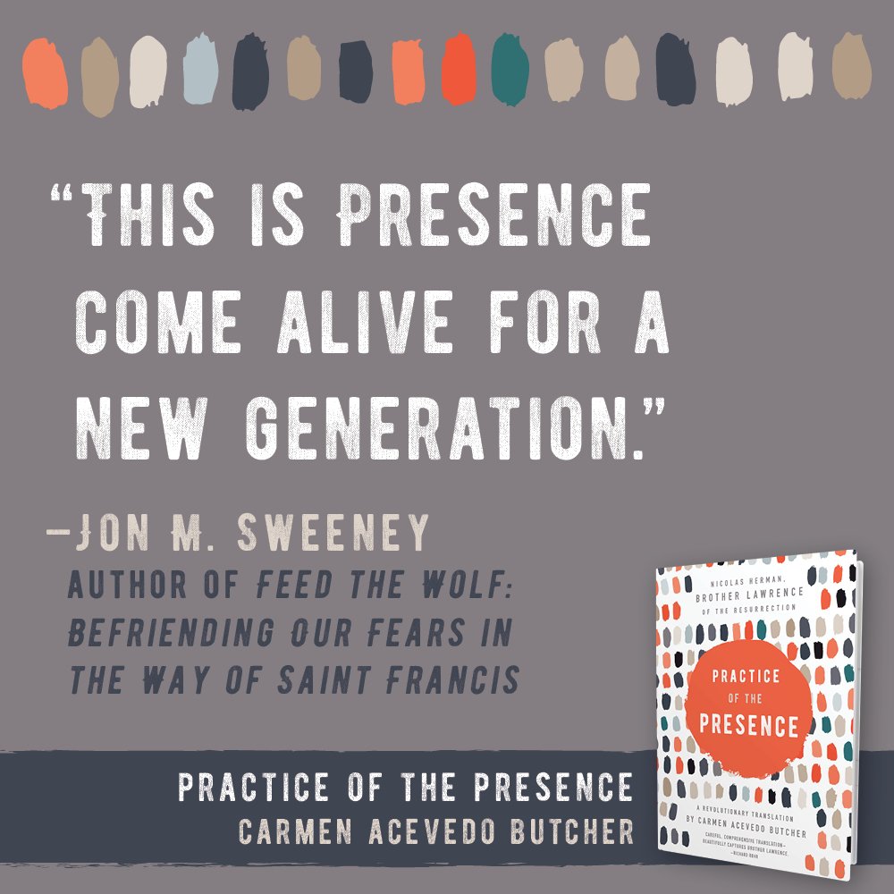 cab_phd's tweet photo. Thank you, @irobyn, @CarlMcColman, & @jonmsweeney for helping me bring the friar into the 21st-century. @practofthepres
#BrotherLawrence #practiceofthepresence
#BroadleafBooks #Mysticism #NewTranslation #TranslationStudies #Love #SpiritualJourney #SpiritualAwakening #Wisdom https://t.co/D9GfticvwS