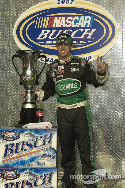 Happy 42nd Birthday to 2007 NASCAR Busch Series Champion Carl Edwards   