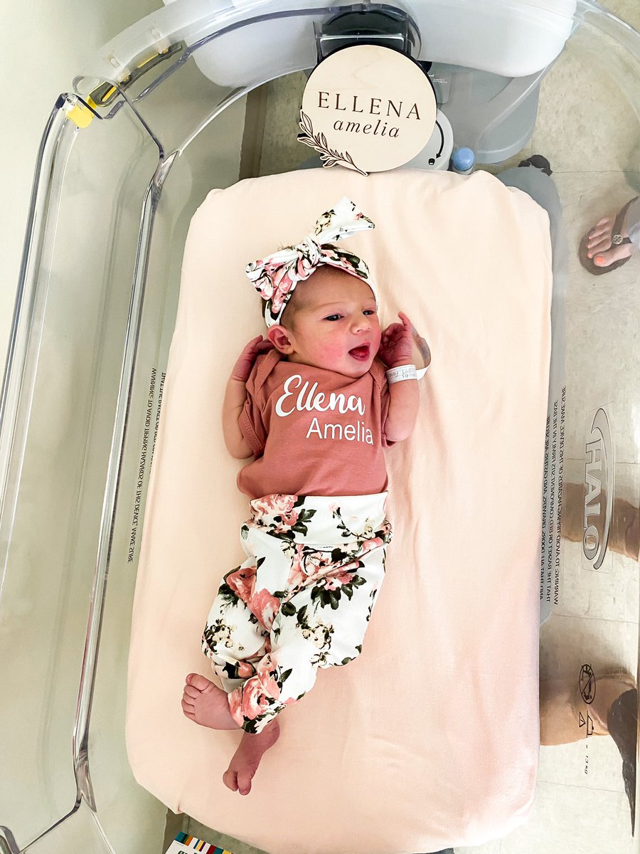 MerSadiesBaby's tweet photo. Ellena Amelia born Aug 11 at 6:49pm weighing 6lbs 2oz. Our hearts have never been more complete 🥰🥹♥️ https://t.co/QtqXHhJGTT