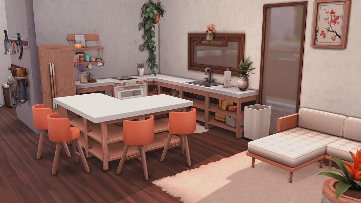 SimsGrown's tweet photo. My latest creation! >>>> Family Friendly 2bedroom! It can be found on the gallery: SimsGrown! @TheSims @SimsCreatorsCom #ShowUsYourBuilds #thesims 
#simsgrown #nocc #nomods https://t.co/IIizR2dyI9