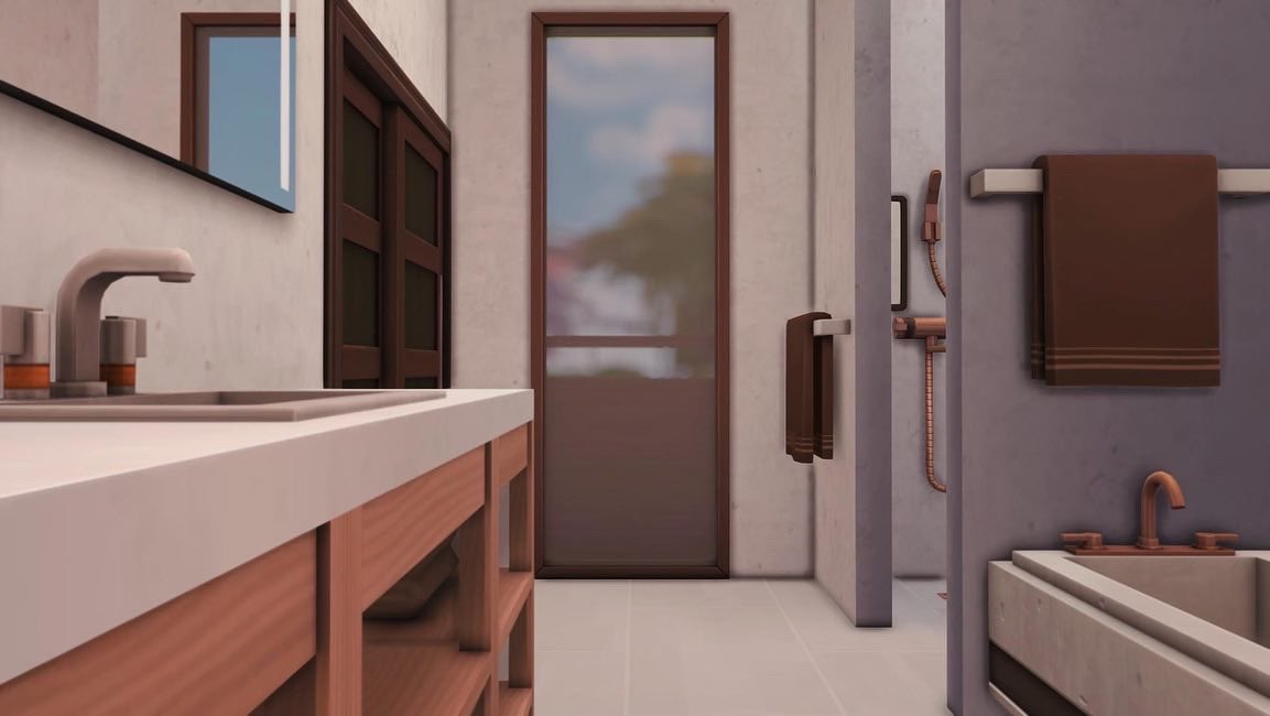 SimsGrown's tweet photo. My latest creation! >>>> Family Friendly 2bedroom! It can be found on the gallery: SimsGrown! @TheSims @SimsCreatorsCom #ShowUsYourBuilds #thesims 
#simsgrown #nocc #nomods https://t.co/IIizR2dyI9