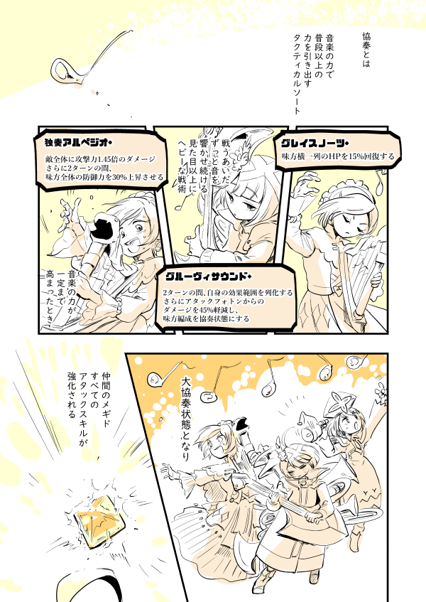 協奏のまんがかいてたので……見ていただいて……(半分しか説明してないけど) 