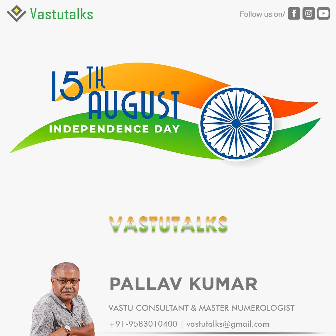 TalksVastu's tweet photo. Let your spirits fly high with the Indian flag today.

Happy 75th Independence Day! 🇮🇳

#Vastutalks #IndependenceDay #happyindependenceday2022 #happyindependenceday https://t.co/TVd10xZga0