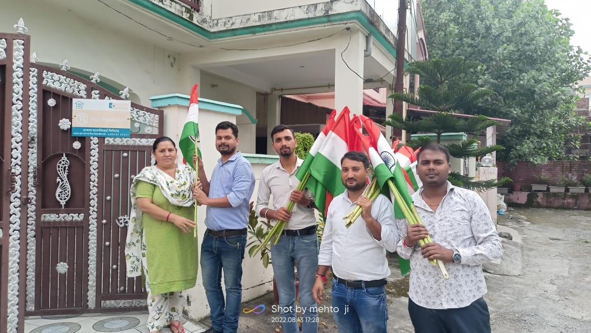 RNhidcl's tweet photo. Har Ghar Tiranga Campaign by NHIDCL, Regional Office, Uttarakhand, Dehradun. https://t.co/AuVTCrFHyE