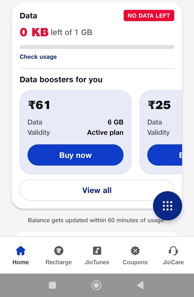 VarmaVarma7's tweet photo. Jio chor hai..jio theft Data
I have different plan but its showing me different. Poor customer service. Customer support team don't have enough knowledge to explain @JioCare @reliancejio https://t.co/jraaScWvLp