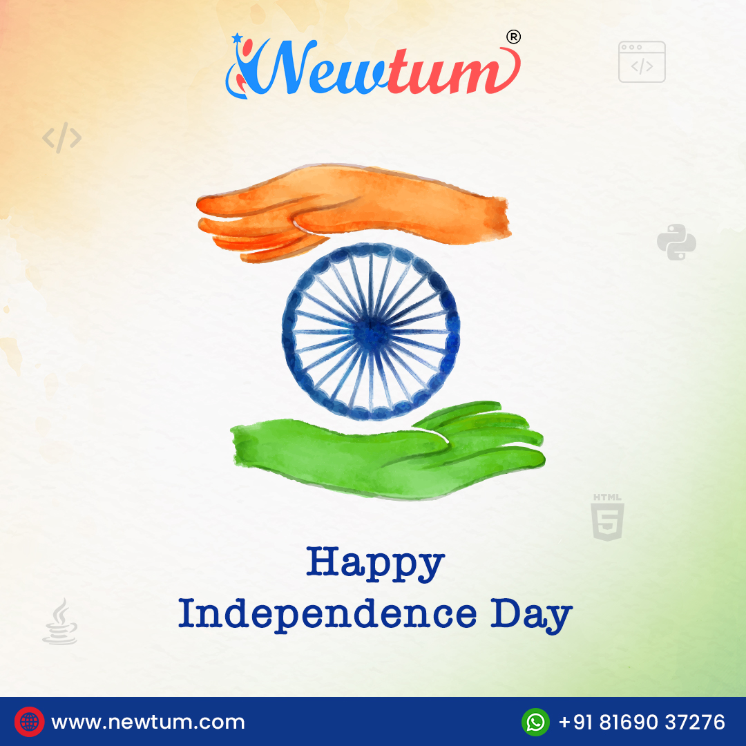 NewtumSolutions's tweet photo. Happy Independence Day, everyone 🇮🇳❤️
#IndependenceDayIndia #azadi #freedom #indianparents #futureplans #freedomfrom #AzadiMubarak #independenceday2022 #IndependenceDay #azadi #freedom #AzadiMubarak #AzadiKaAmritMahotsav #Newtum #HarGharTiranga #HarGharTiranga2022 #HarGharCoder https://t.co/yywsIMZjPl