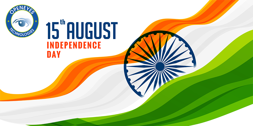 OpenEyesTech's tweet photo. Wishing you all a Very Happy Independence Day!
#independenceday #independenceday2022 #august15th #openeyestech #jaihind #merabharat #independencedayofindia #75thindependenceday #india #bharat #softwarecompany #theopeneyestechnologies #bharatmatakijai https://t.co/qRQUkUZpar