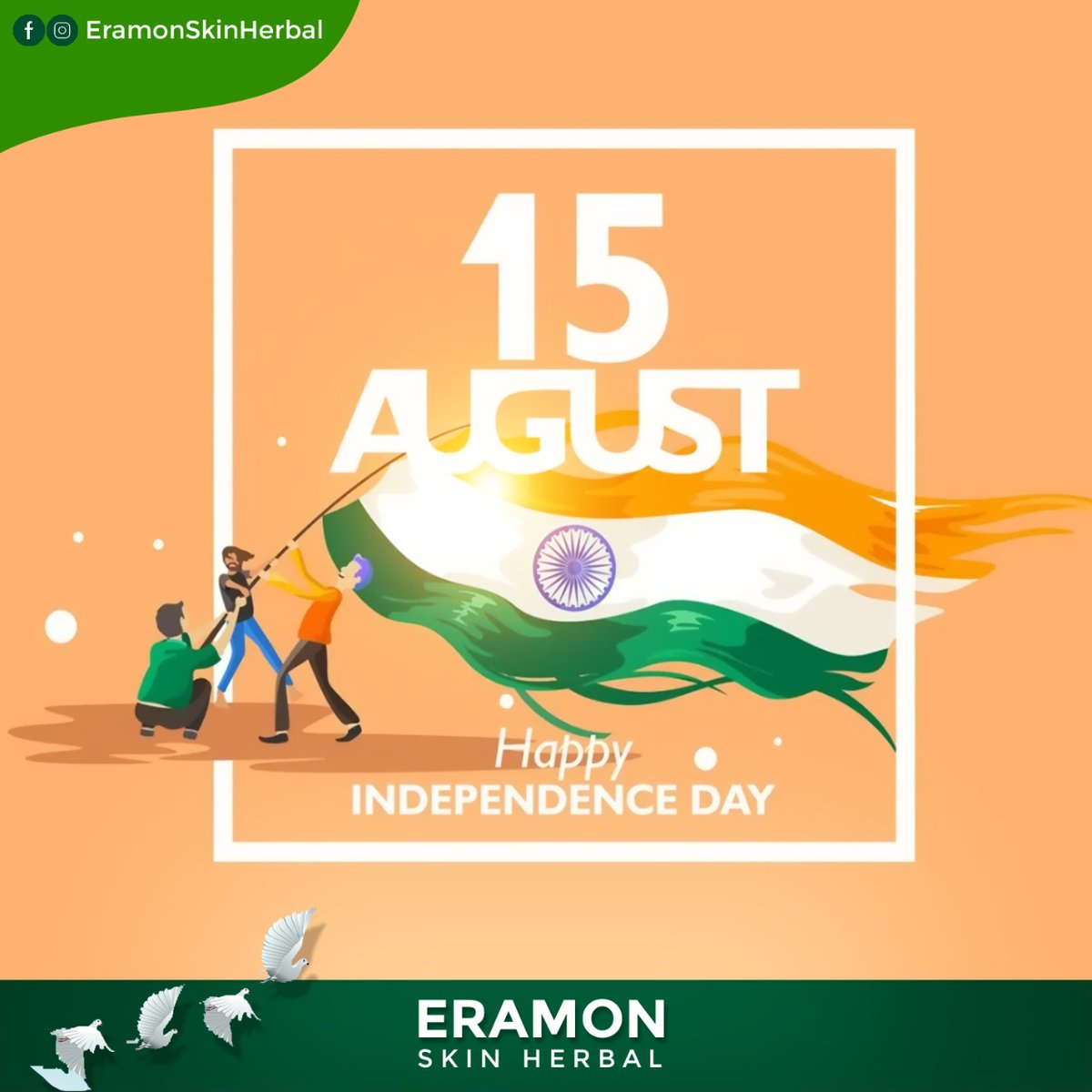 eramonindia's tweet photo. A big salute to all the soldiers who sacrificed their lives for our independence ! Jai Hind!
#HappyIndependenceDay #happyindependenceday2022 #15August #india #eramonherbal #eramonherbalproducts #eramonindia #fashion #beauty https://t.co/eBBnSuiOv5