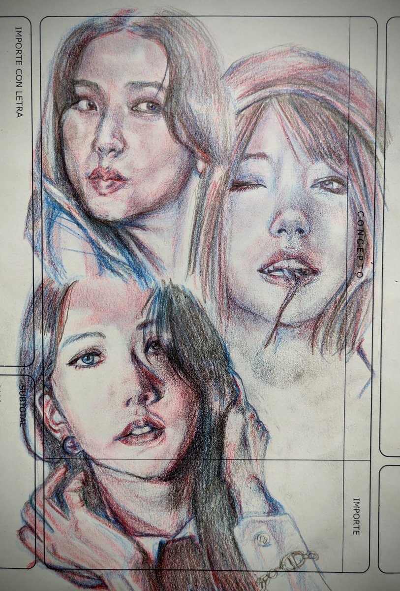 jigoro81500061's tweet photo. Emotion study: flirty

The second one looks like she have a snake tongue, but she is biting the leg of a sunglasses :p

I hope you like it ❤️

#pencildrawing #colorpencilsketch #coloredpencil #emotionstudy #emotiondrawing #flirty #jisoo #taehyung #genderbend @jigoro81500061 https://t.co/sQSmQUidfj