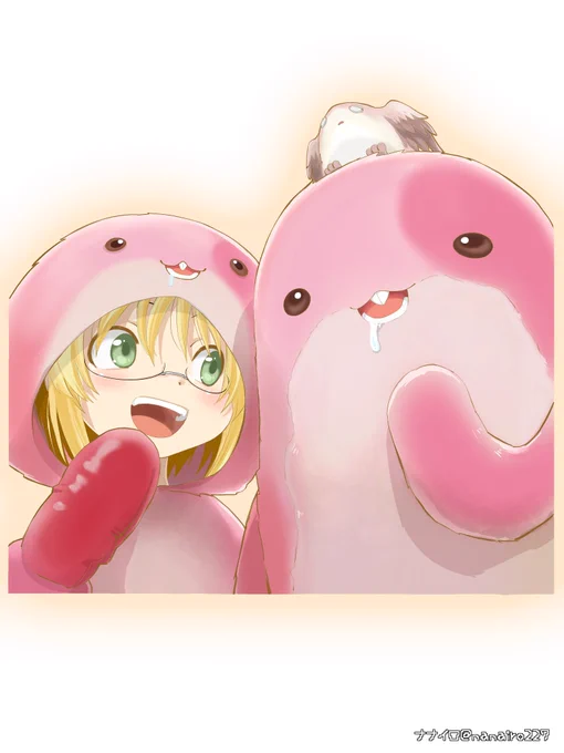 ふわふわ"((∩'o`∩))"#メイドインアビス #マアア 