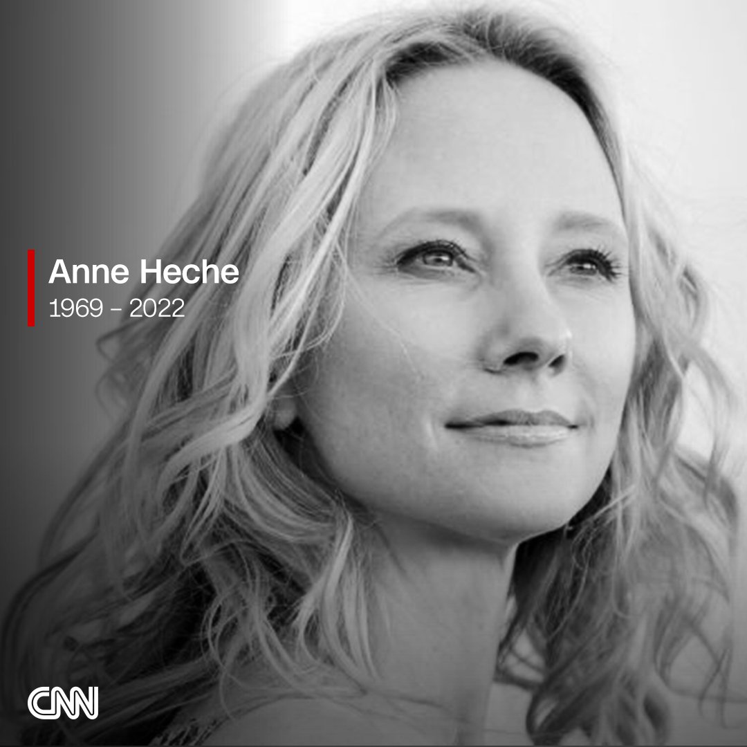 cnnbrk's tweet image. Anne Heche, an entrancing actor whose versatility powered an admirable career in television and film spanning four decades, has died. The 53-year-old was taken off life support nine days after crashing her car into a Los Angeles home. cnn.it/3JU13gp