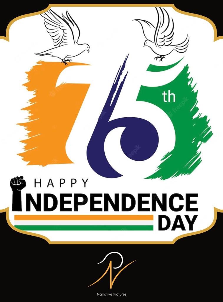 narrativepics's tweet photo. Happy Independence Day! 🇮🇳 https://t.co/rbFnObQkCE