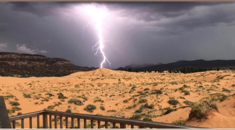 stormy. 
#stormy #Lightning #pinksanddunes #family #GreatMemories #perfectshot