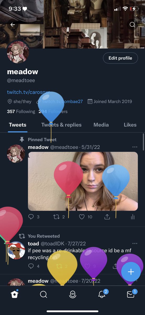 meadtoee's tweet photo. Balloons? https://t.co/YA5WmpQdpm