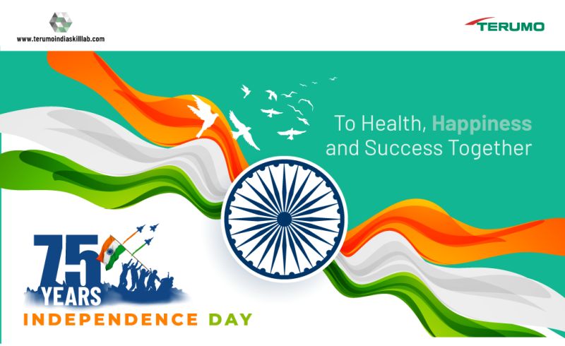 Let's celebrate this day of honour by filling our Hearts with Tricolours of Patriotism.
Happy Independence Day. #Glorious75Years”

#happyindependenceday #freedom #braveheroes #Terumoindia