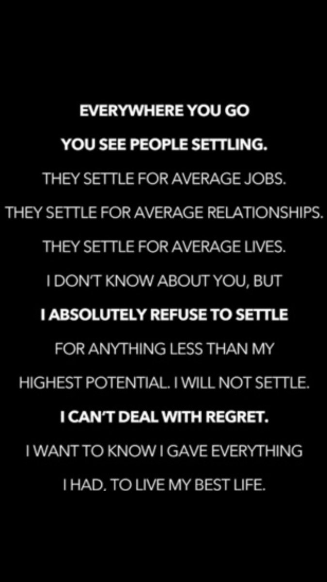 HomelandBizClub's tweet photo. Refuse To Settle https://t.co/7T23cSLN0j
