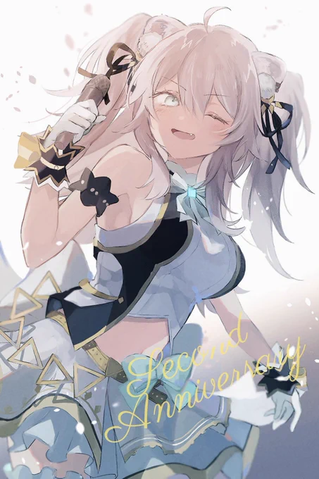 #獅白ぼたん2周年#ししらーと 