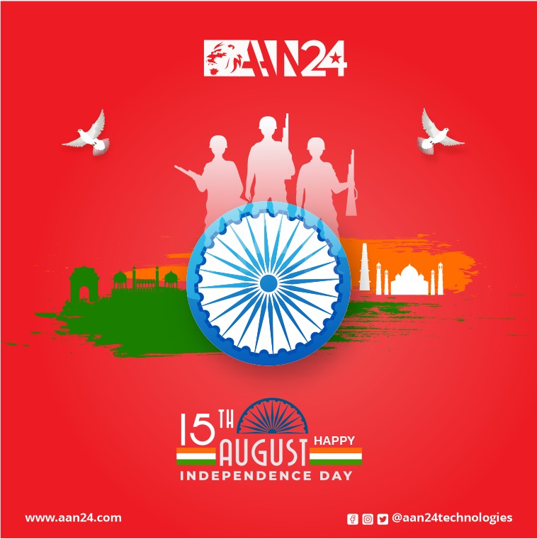 aan24com's tweet photo. On the occasion of Independence Day, my only wish is that India always walks on the path of progress and Indians always work towards making it a better country.” Happy Independence Day 2022!

#HappyIndependenceDay #india #aan24 #HarGharTiranga2022 #happyindependenceday2022 https://t.co/n7k9ieSn86