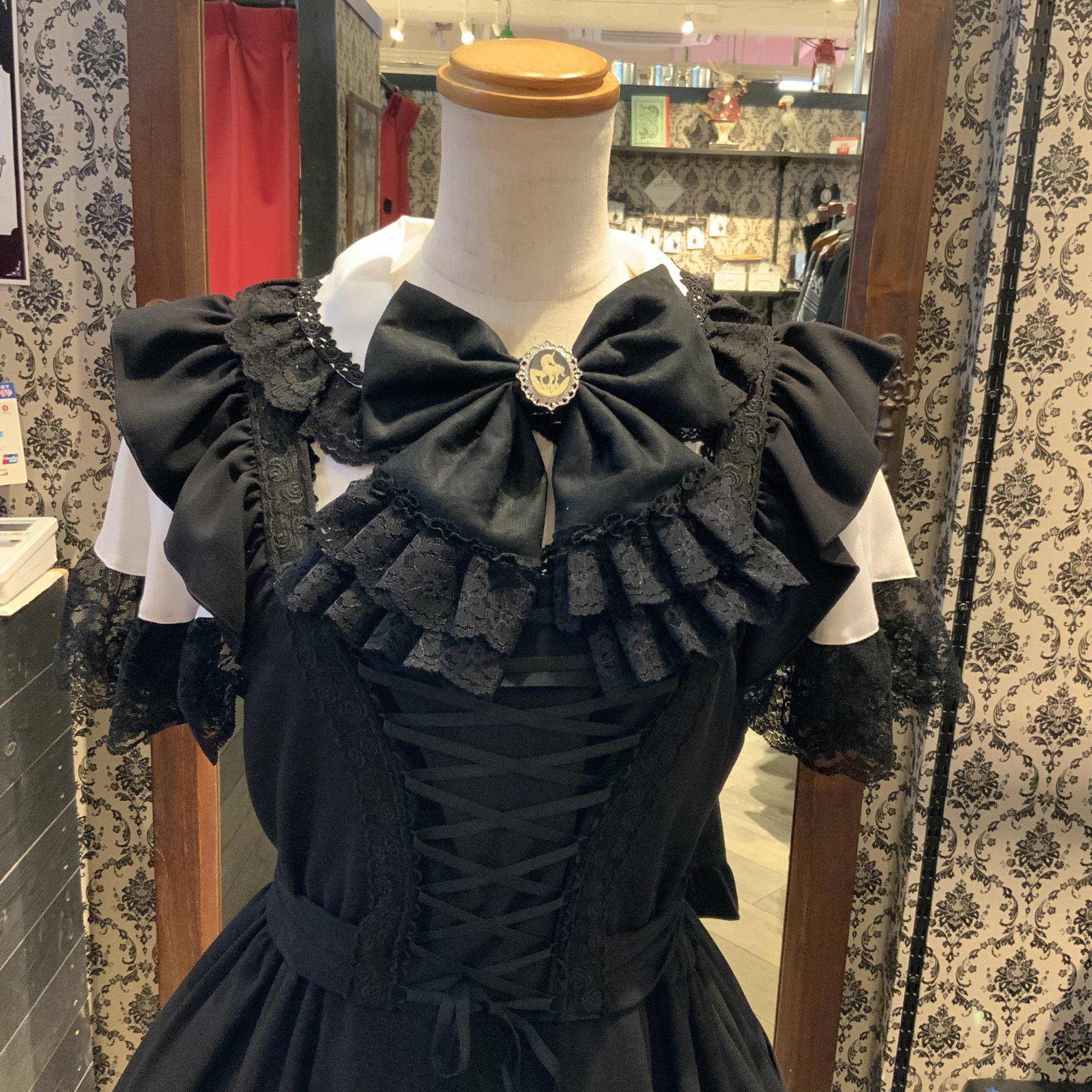 MOI PERK 2021ss FASRA DRESS ファスラドレス ブラック | www