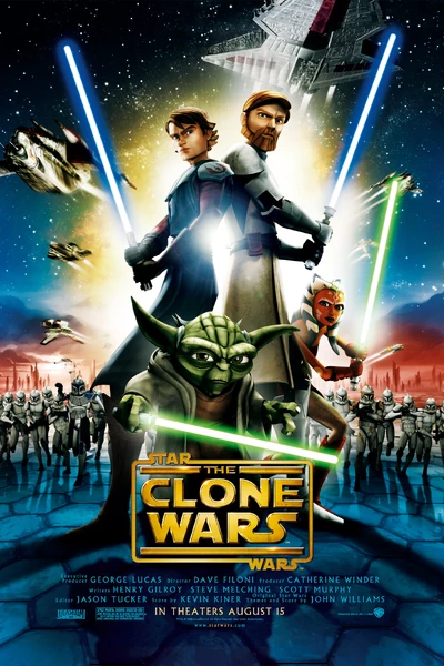 WookOfficial's tweet photo. August 15, 2008. Star Wars: The Clone Wars, an animated feature film directed by Dave Filoni and executive produced by George Lucas released in theaters! Did you see it on the big screen? https://t.co/sOC6OZnNl0