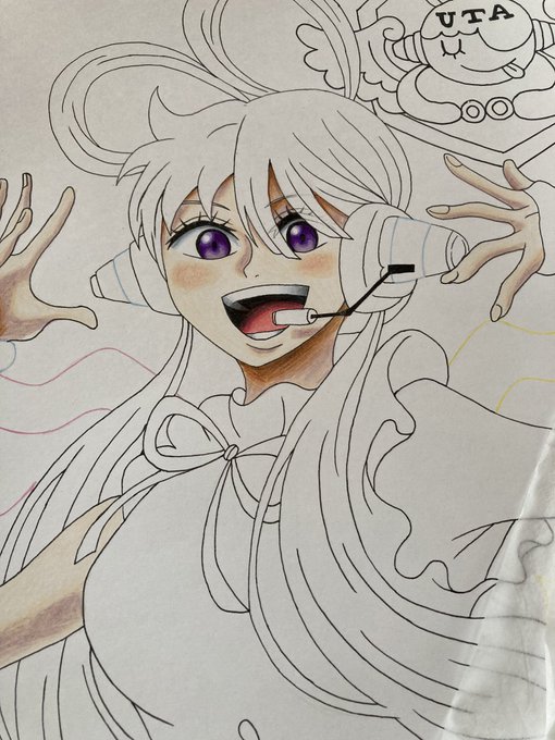 暑いけどやっぱ色塗り楽しい 