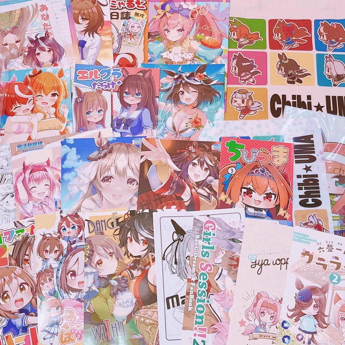 交換させていただいたり購入させていただいたもの!!ありがとうございました😭宝の山じゃーーーー!!!!!!! 
