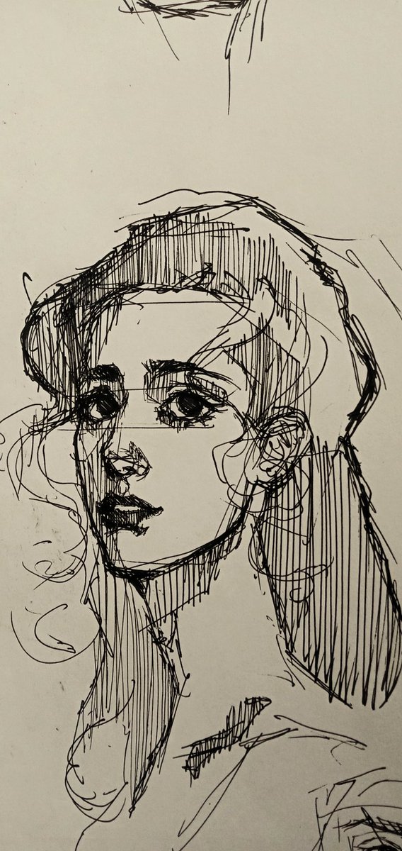 Pen sketch 🖤

How's everyone? I hope you all are doing good today ^^