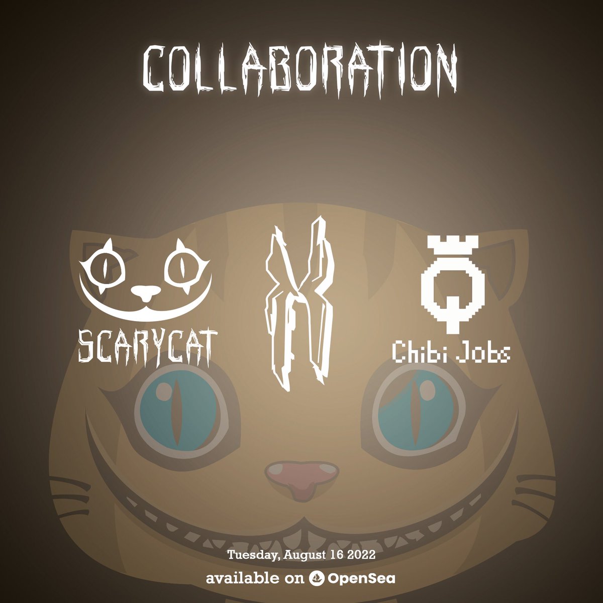 scarycat_nft's tweet photo. SNEAK PEEK Collab
ScaryCat x Chibi Jobs 🐱😈

Don't missed it guys for stay tune
It will be Awesome 

For another ScaryCat collection everyone can check it here ⏬
https://t.co/r9yio6B3gp

#NFTs #NFTCommunity #NFTNusantara #NFTartist #ScaryCat #nftcollector https://t.co/H5WkTXF1JB
