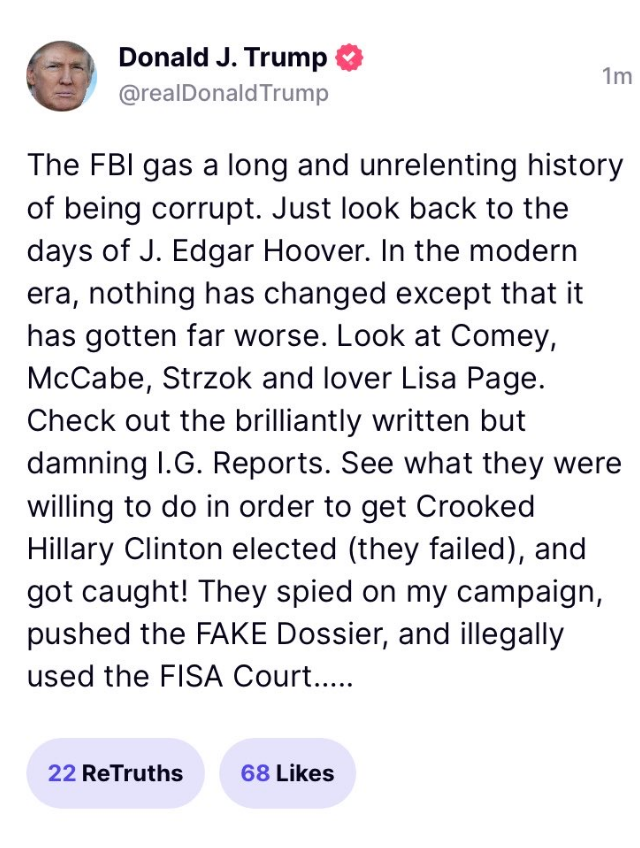 no_ice_thanks's tweet photo. BREAKING: FBI gasses corrupt history. https://t.co/sdJGfjqJQk