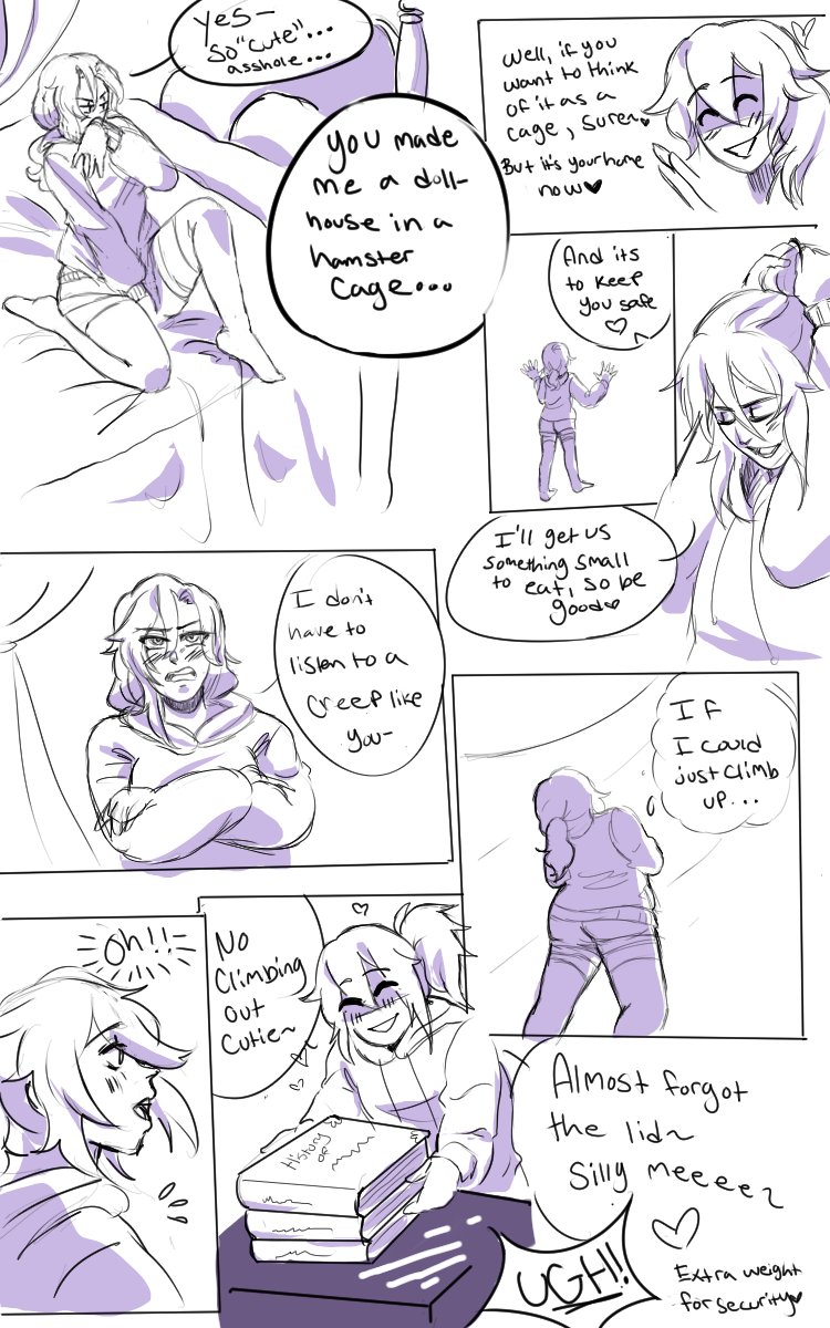 DreamiGalaxy's tweet photo. I decided to upload this comic here too, might as well ^^ 🌻✨🌻 https://t.co/hwEjI8uUJy