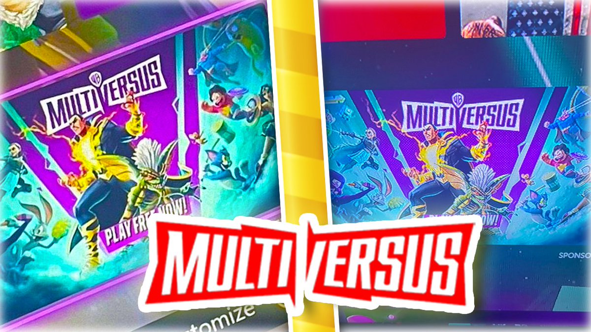 youtu.be/NF8lBjkpBX0

NEW MULTIVERSUS LOGIN SCREEN IS DROPPING TOMORROW AND IT LOOKS FIRE 
NOT TO MENTION IT CONFIRMS BLACK ADAM AND STRIPE FROM GRELMINS #Multiversus #gaming #youtube 

check out the video !