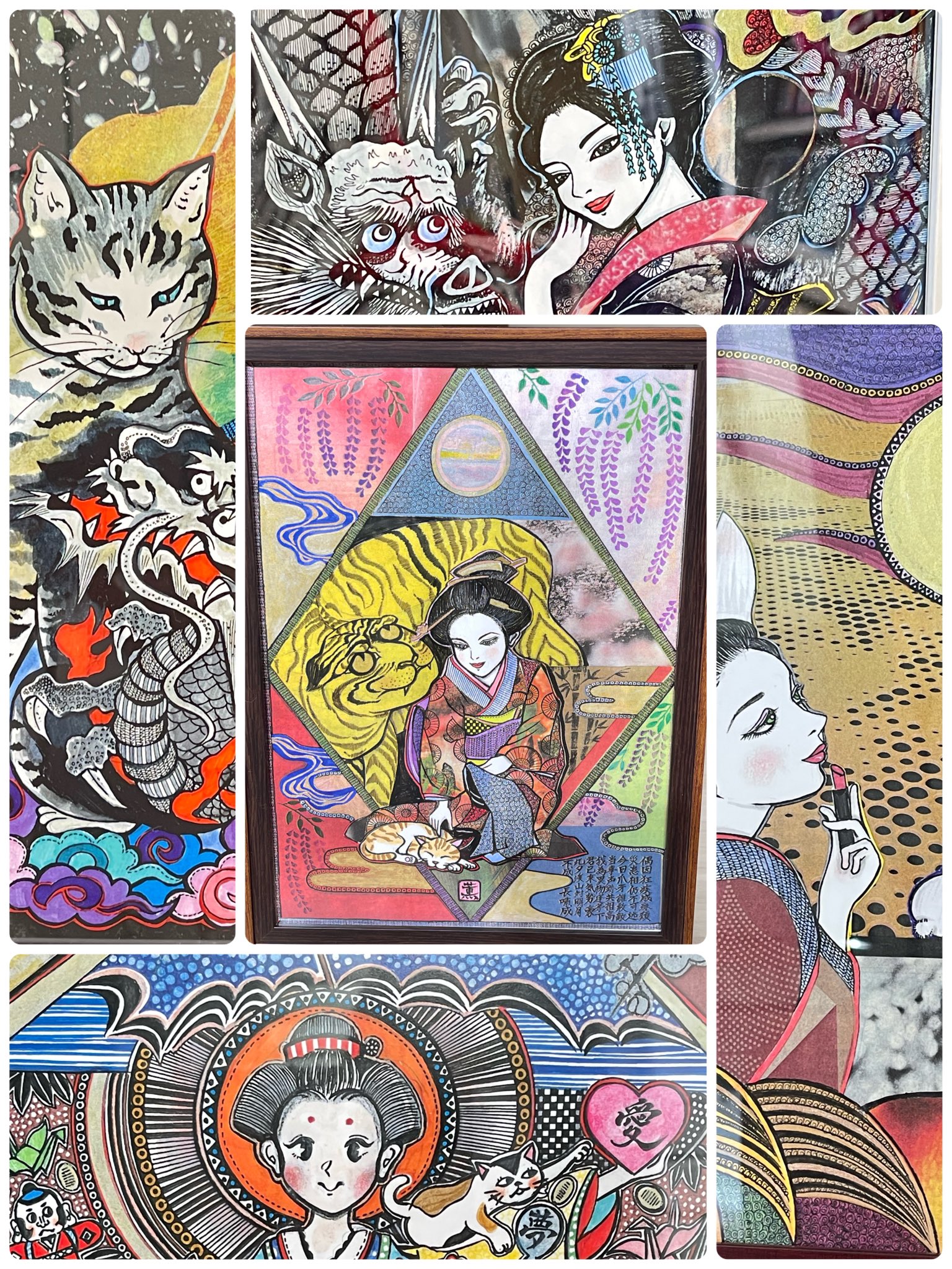 橋本薫　絵画 橋本薫（薫画伯）個展「KAORU神戸展」のご案内