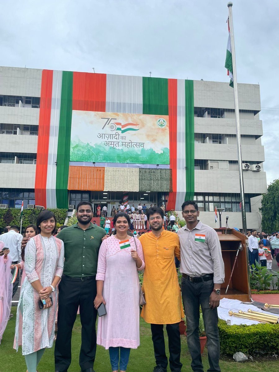 rahul7464's tweet photo. Celebrating #76thIndependenceDay at #PGIMER #Chandigarh. It was amazing to see such enthusiasm in a long long time.
#HappyIndependenceDay #HappyIndependenceday2022 #happyindependencedayindia 
#स्वतंत्रतादिवस #आज़ादी_का_अमृत_महोत्सव #आज़ादी_का_अमृत_महोत्सव_वर्ष_2022 https://t.co/4kUHyefCMD