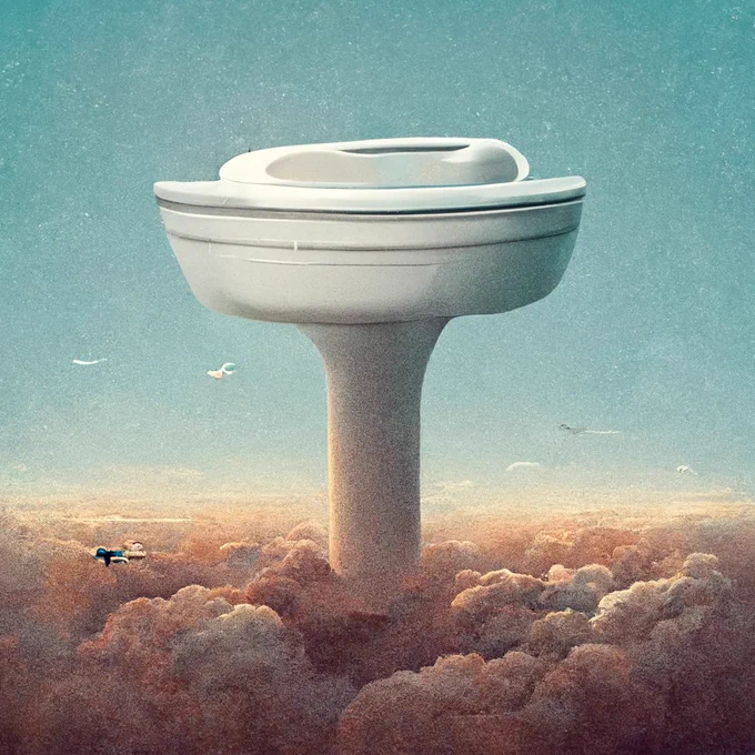 存在しないトイレを生成するの楽しすぎるな 