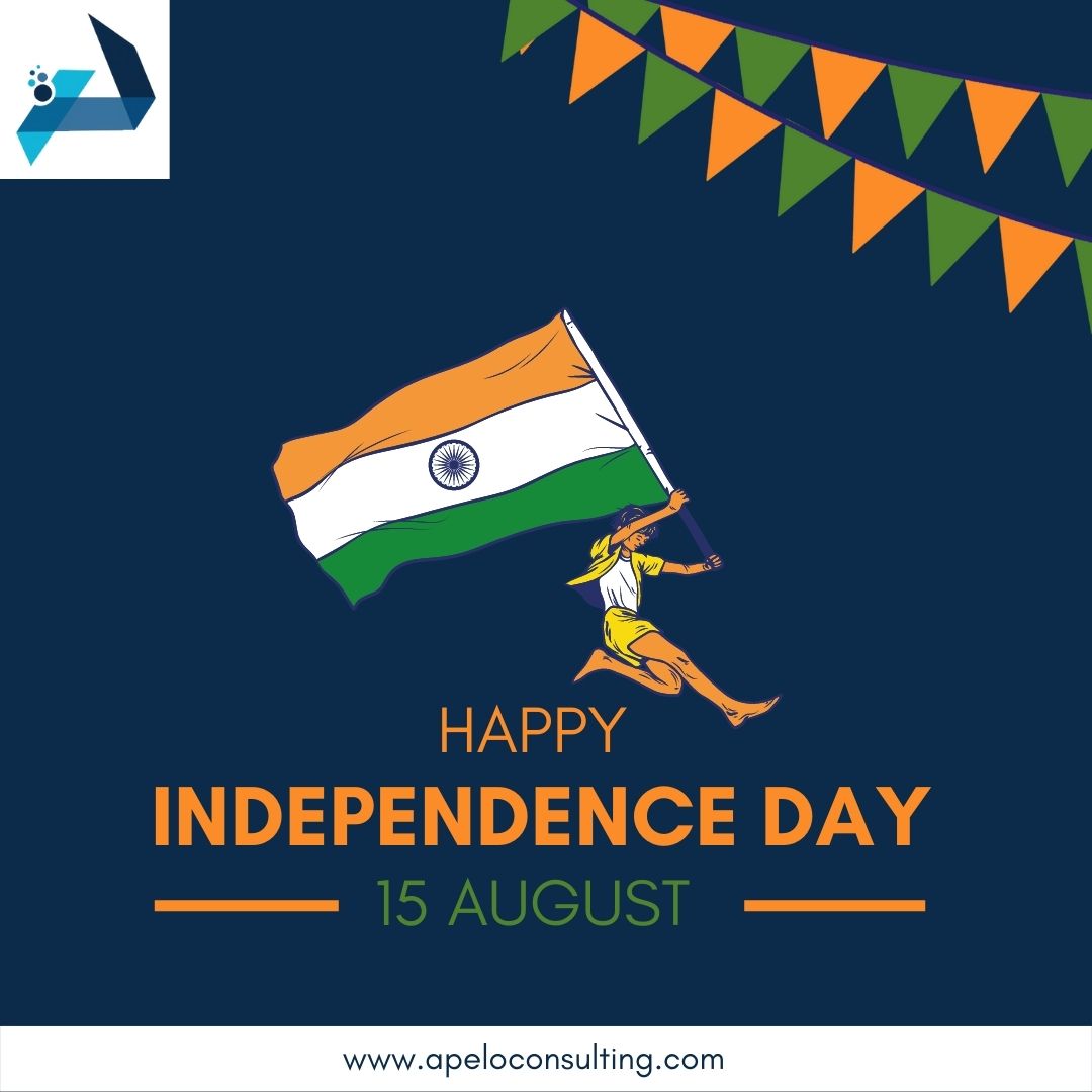 Let’s keep the memories of all the people who sacrificed their lives for our country alive. 

Apelo Consulting wishes everyone a Happy Independence Day 2022!

#independenceday #independenceday2022 #happyindependenceday #harghartiranga #75thindependenceday #apeloconsulting