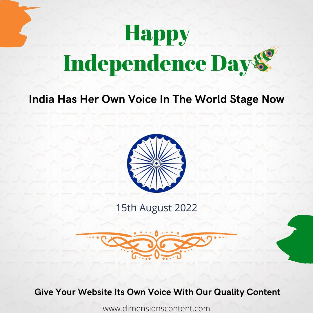 DimensionsWorld's tweet photo. Wishing you all a Happy Independence Day!

#IndependenceDay #IndependenceDay2022 #AmritMahotsav https://t.co/G5Ogz3FgWv