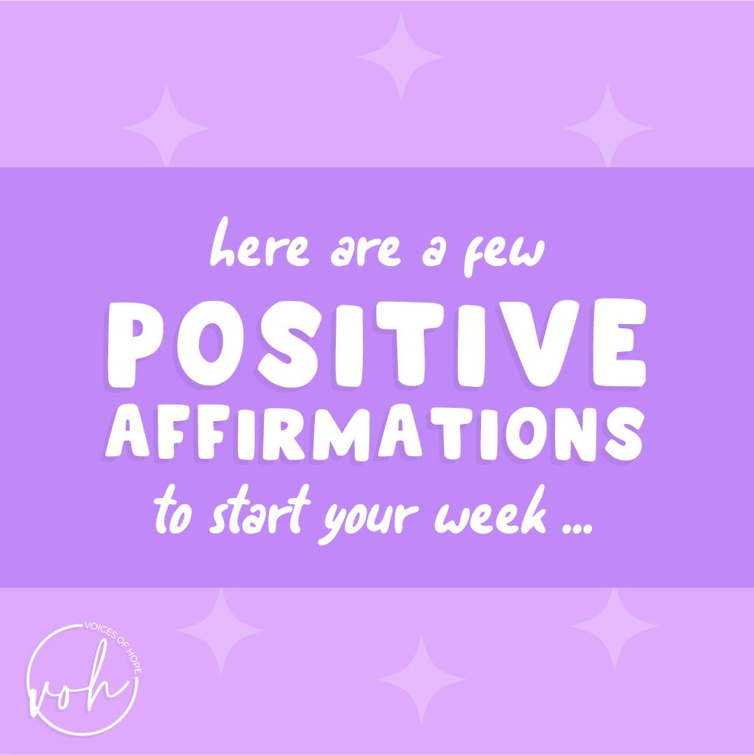 voicesofhope1's tweet image. Some positive affirmations for your Monday 💚 

#savethispost #affirmations #reminder #quote #mentalhealth #itsnotweaktospeak #awareness #hope