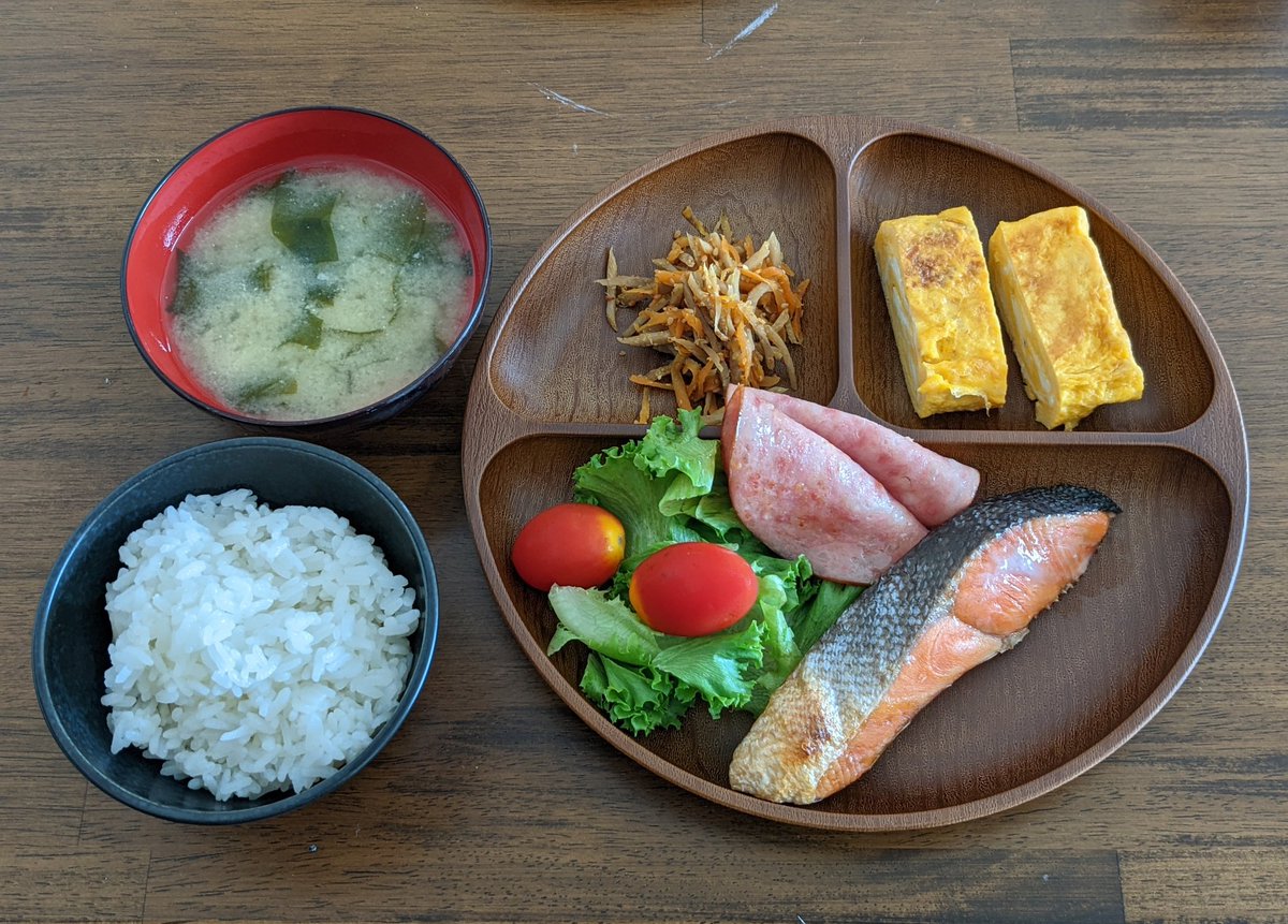 理想的な朝食の生活🥳