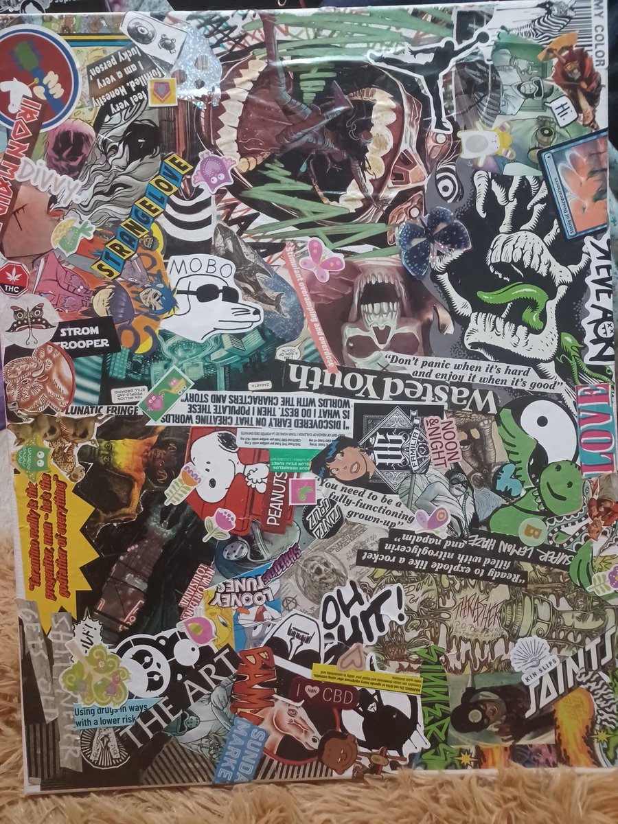 Digitalxgoth8's tweet photo. ✌️☺️😘 made 2 pieces today
Success if the best revenge 🤫😌
#artworld #artdaily #torontoartist #stoner #collageart #allfinished #artoftheday #arttherapy #routine #latenights #artsy #trippyart #trippyart #artwork #collage #summertime #hotdays #selflove #selfgrowth #selfimprovement https://t.co/U3zCRvpBvU