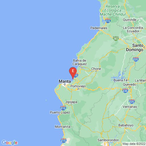 IGecuador's tweet photo. #SISMO ID: igepn2022pxhl Revisado 2022-08-14 23:55:56 TL Magnitud:3.2 Profundidad: 15.59 km, a 13.0 km de Rocafuerte, Manabi,Latitud: -0.8665 Longitud:-80.5541 Sintió este sismo? Repórtelo! en https://t.co/hTIoWvJJgY https://t.co/eySRcu5Zcl