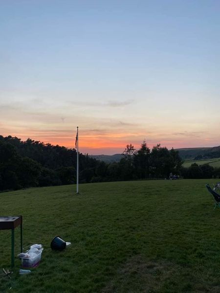 17th Hitchin Scouts @HertsScouts already embracing camp life and activities on their week long summer camp at @Gradbachscouts