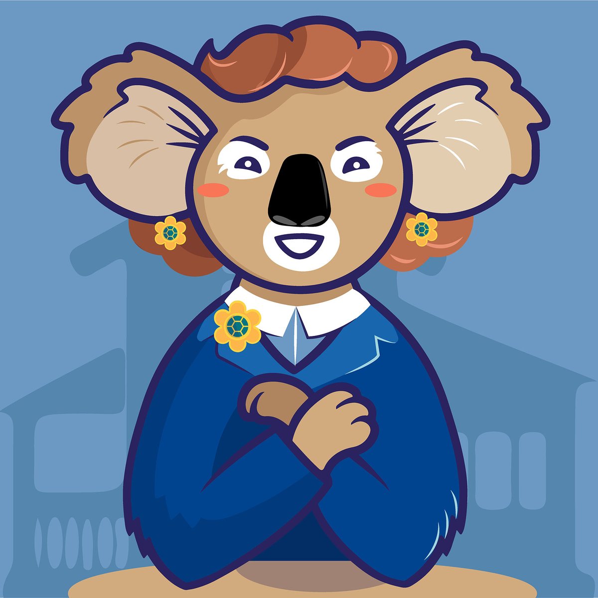 OKotelevskaa's tweet photo. Koala Margaret Thatcher

#Koala #MargaretThatcher #nftThatcher #nftkoala #nftkoalas #nftkoalawoman #nftwoman #nftcartoon #nftartist 

https://t.co/h9LaPctjGY https://t.co/6PiSBrWl6n