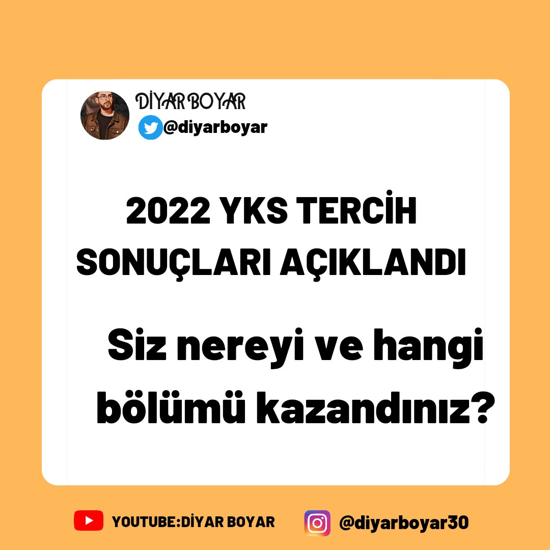 diyarboyar's tweet photo. #ösym #acıklandı #tercih2022 https://t.co/tDRII0lk6v
