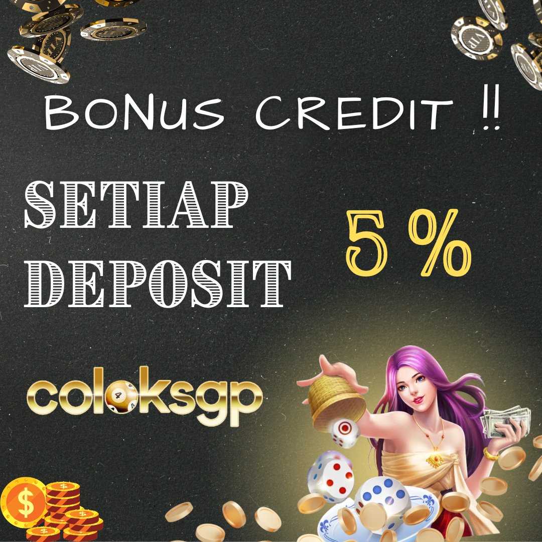 coloksgp_'s tweet photo. Ayo sekarang juga main di COLOKSGP kamu bisa dapatkan BONUS SLOT sebesar 0.25% tanpa batas. Tuh kan tunggu apalagi langsung aja daftarin akun di COLOKSGP ya!

Main sekarang juga di https://t.co/JBvzLStNyb

Cek juga artikel terbaru di https://t.co/7JQVbu51Xp https://t.co/EAZOIoKu1p