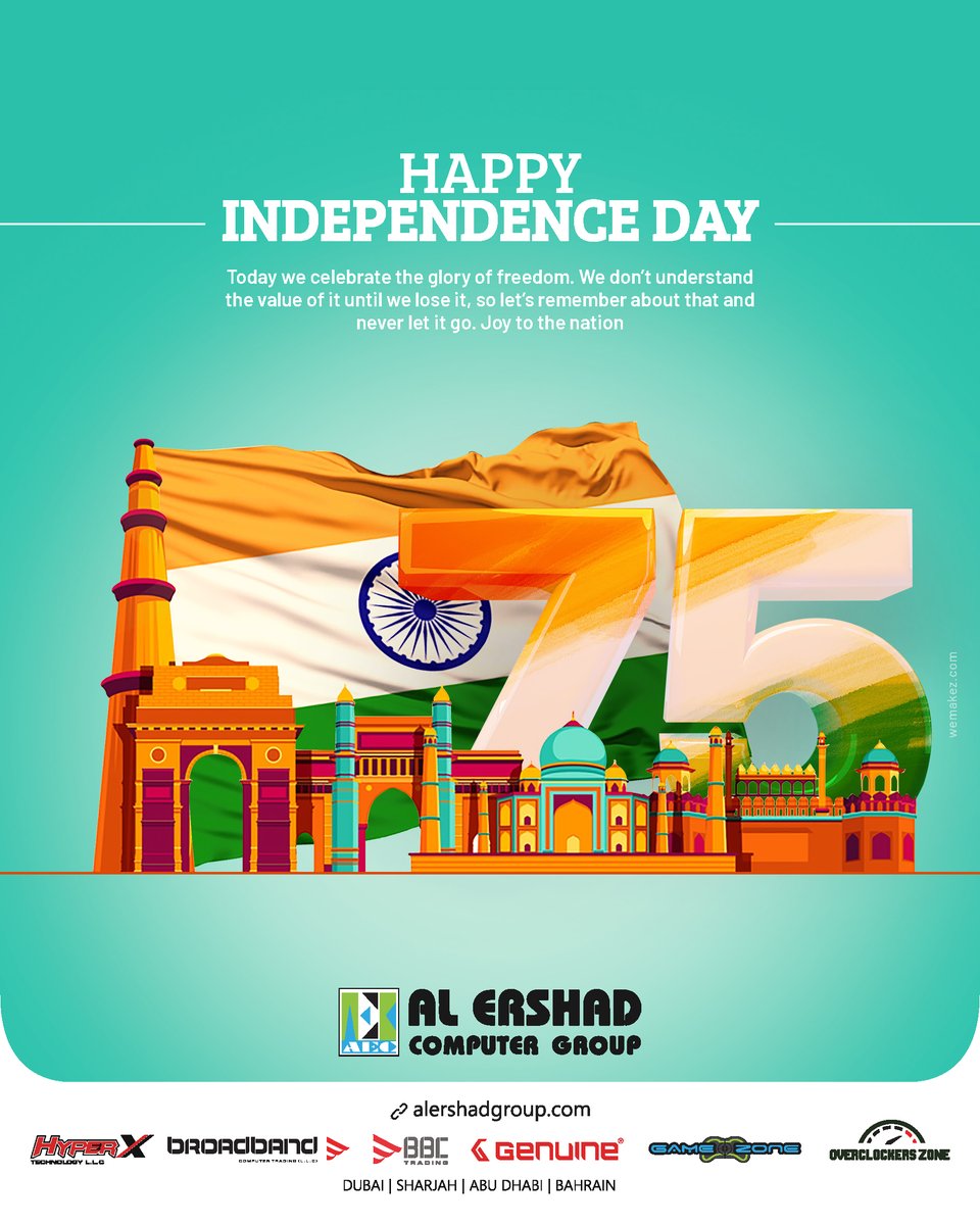 HAPPY INDEPENDENCE DAY 🇮🇳
Today we celebrate the glory of freedom. We dont understand the value of it until we lose it. So lets remember about that and never let it go. Joy to the nation 🇮🇳

#alershad #independenceday #india #freedom