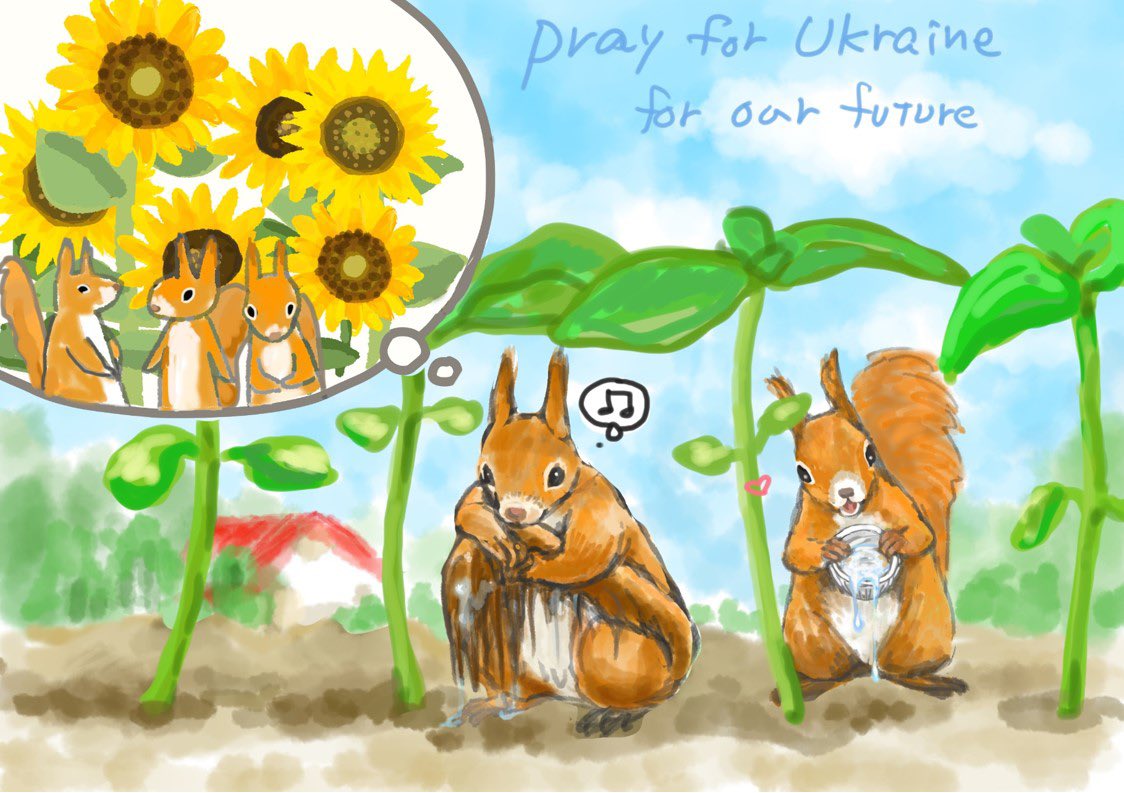 SunflowerFromJ2's tweet photo. #SunflowerFromJapan
#PrayForUkraine
#ukrart
4/10

У мене більше друзів

Побільшало і мрії білочки
🐿♬︎♡ https://t.co/BvhLK1gZLj